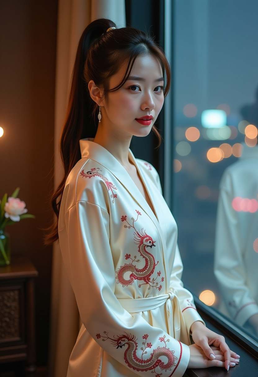 柔光下的侧脸 海报